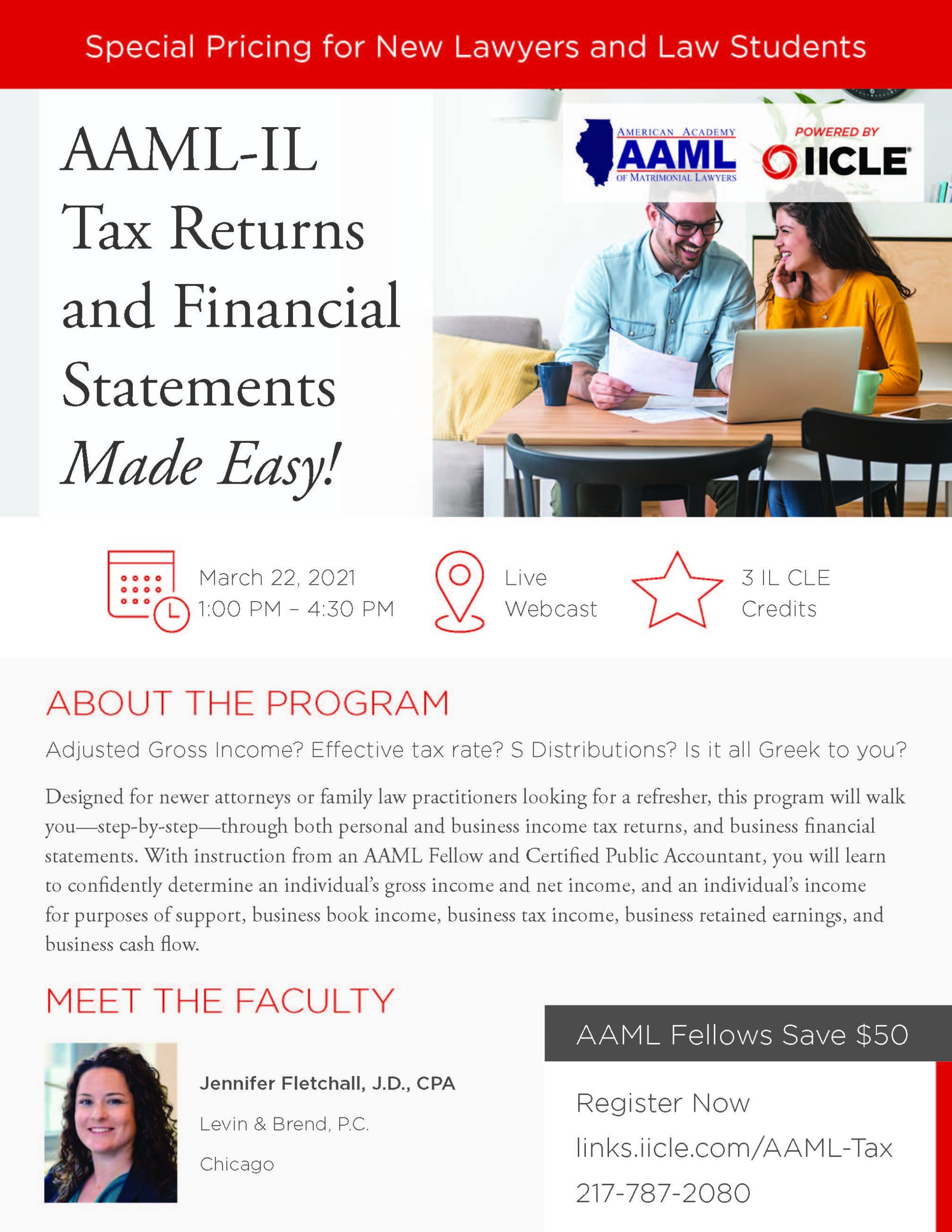 AAML-IL Tax Returns and Financial Statements Made Easy - Webinar